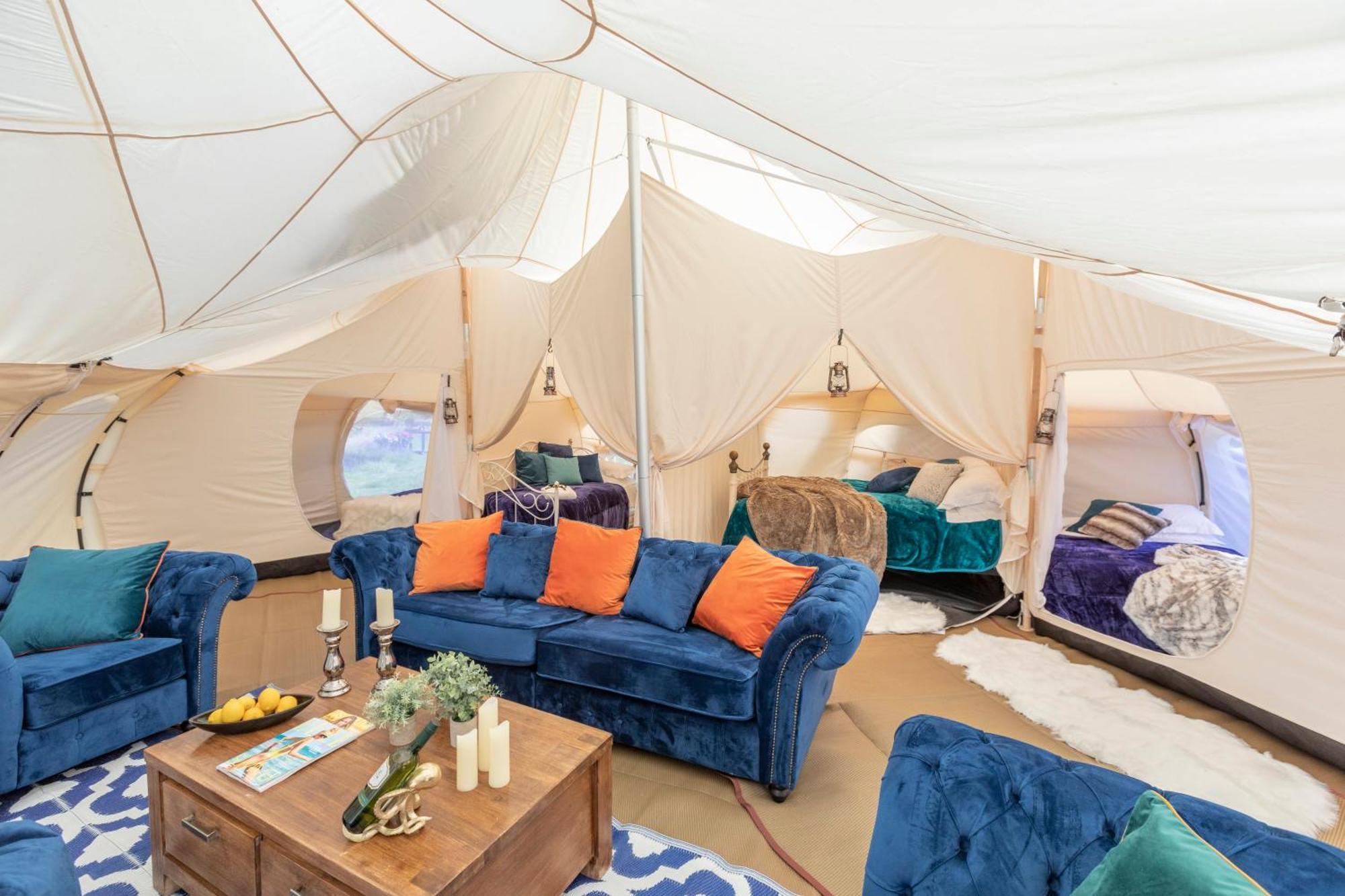 Stargazer Glamping Uk The Mahal 8 People Hotel Ross-on-Wye Exterior photo